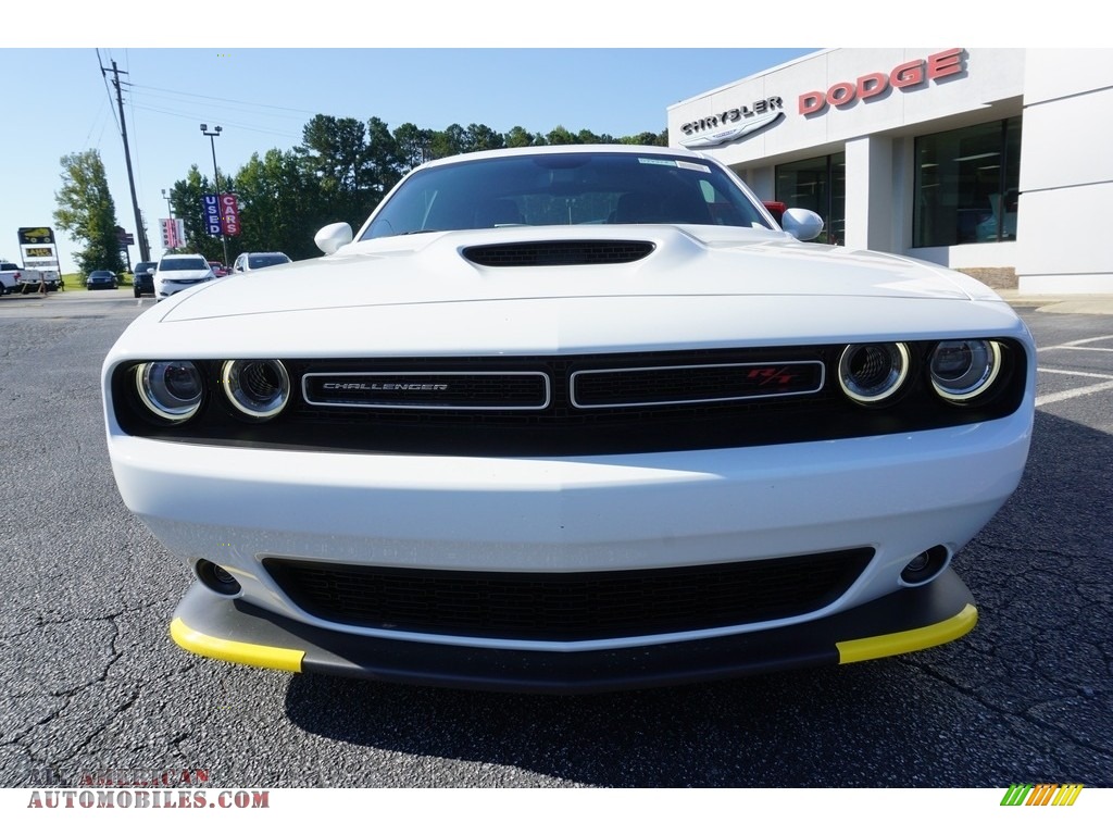 2019 Challenger R/T - White Knuckle / Ruby Red/Black photo #2