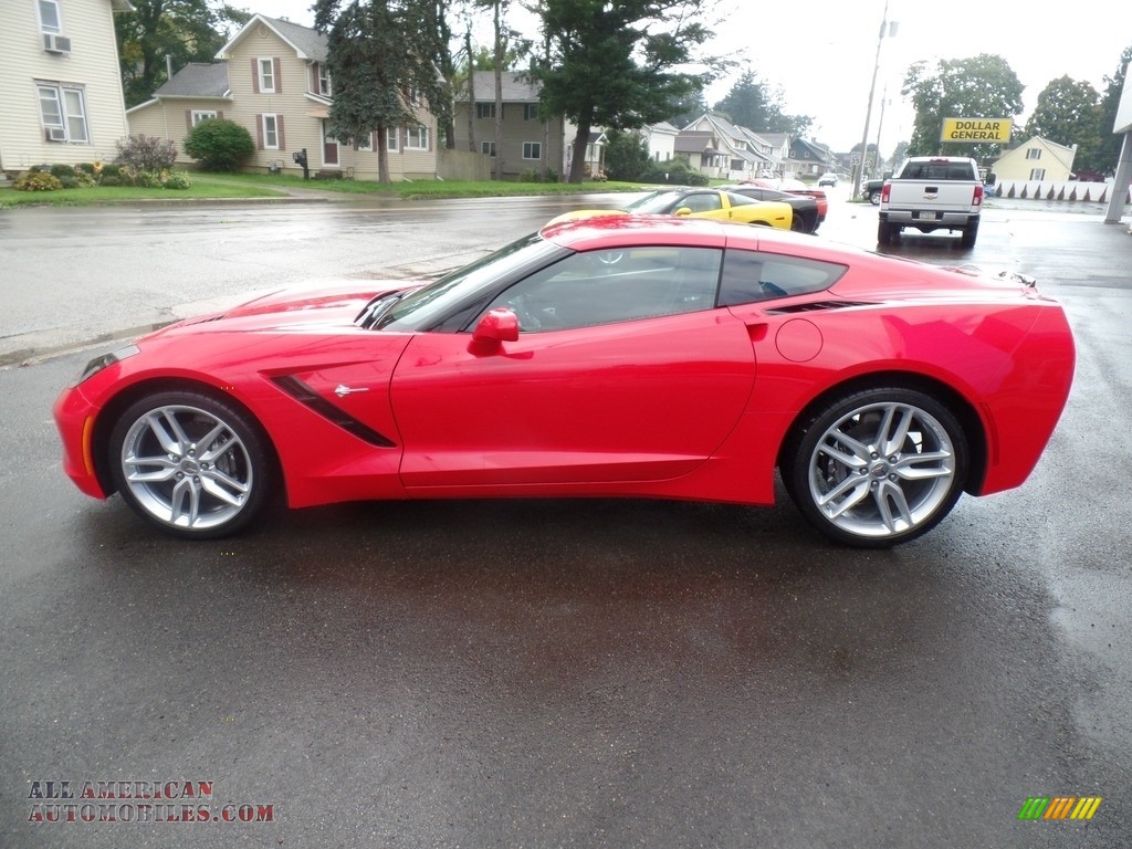 2019 Corvette Stingray Coupe - Torch Red / Adrenaline Red photo #6