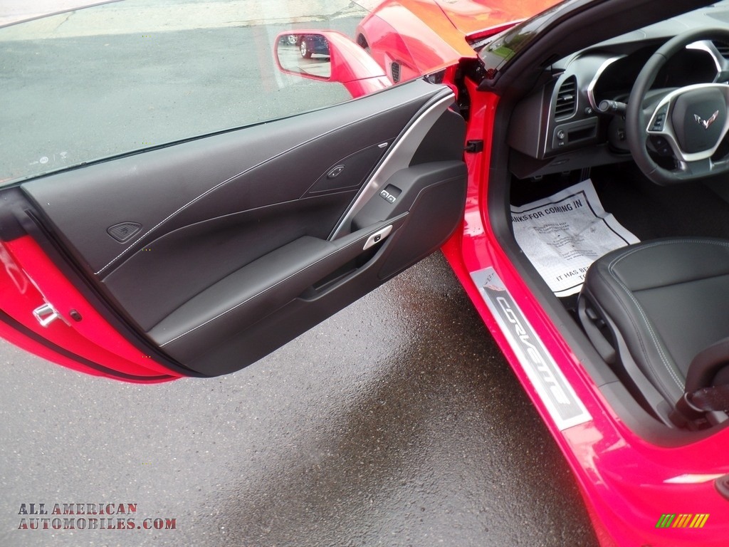 2019 Corvette Stingray Coupe - Torch Red / Adrenaline Red photo #16