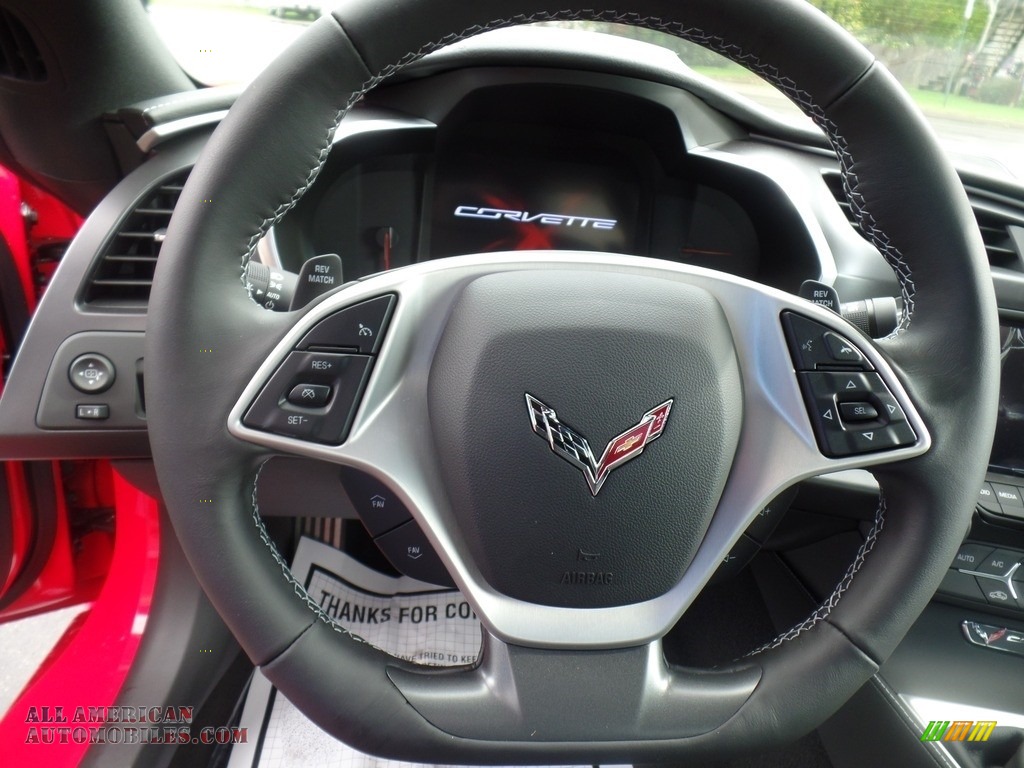 2019 Corvette Stingray Coupe - Torch Red / Adrenaline Red photo #22
