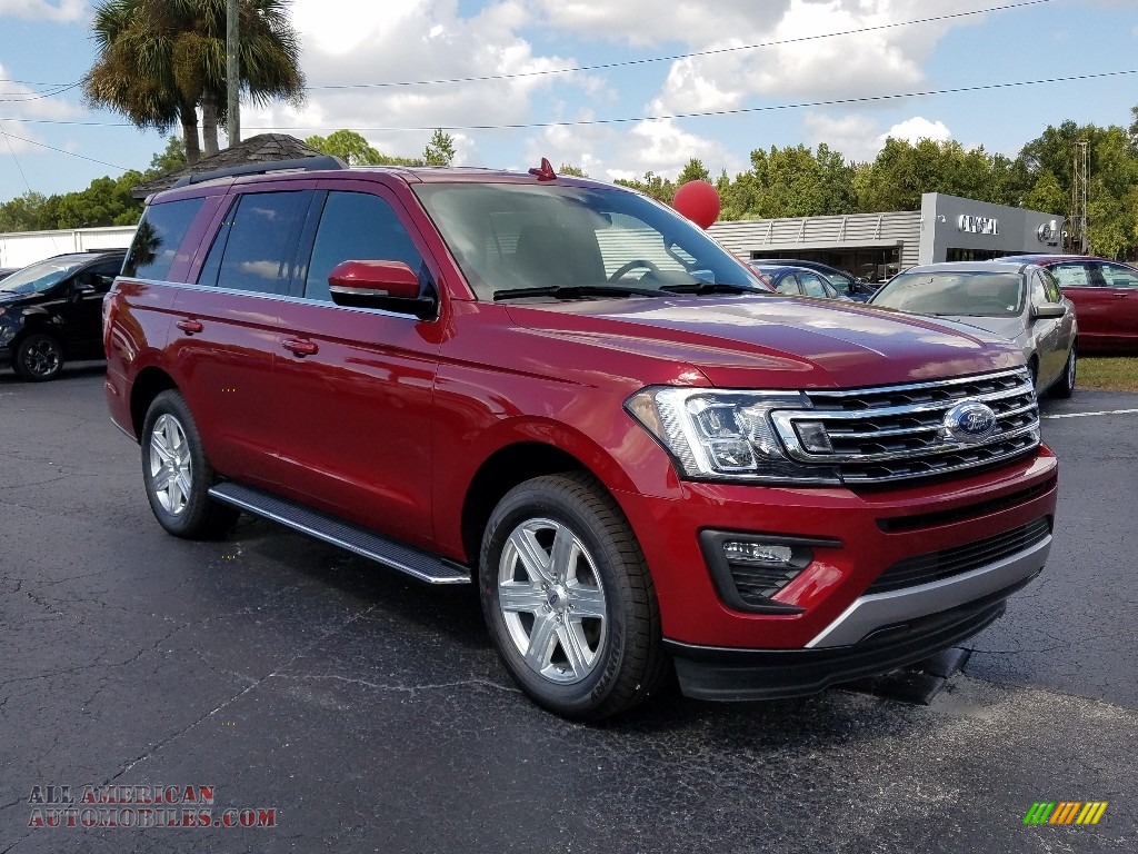2018 Expedition XLT - Ruby Red / Ebony photo #7