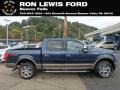 Ford F150 Lariat SuperCrew 4x4 Blue Jeans photo #1