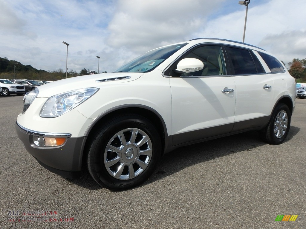 2011 Enclave CXL AWD - White Opal / Cashmere/Cocoa photo #1