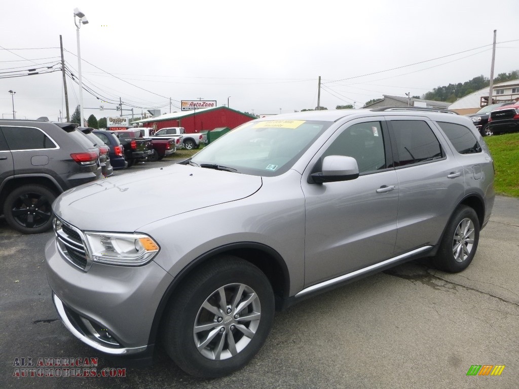 Billet Metallic / Black Dodge Durango SXT AWD