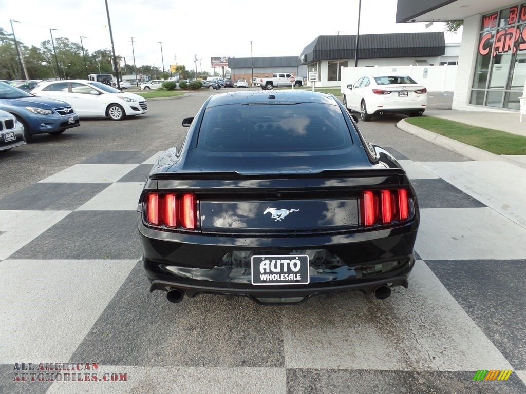 2016 Mustang EcoBoost Coupe - Shadow Black / Ebony photo #4