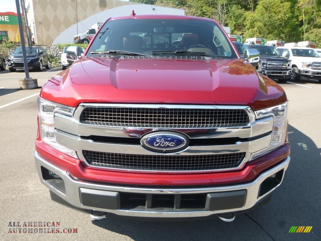 2018 F150 King Ranch SuperCrew 4x4 - Ruby Red / King Ranch Kingsville photo #4