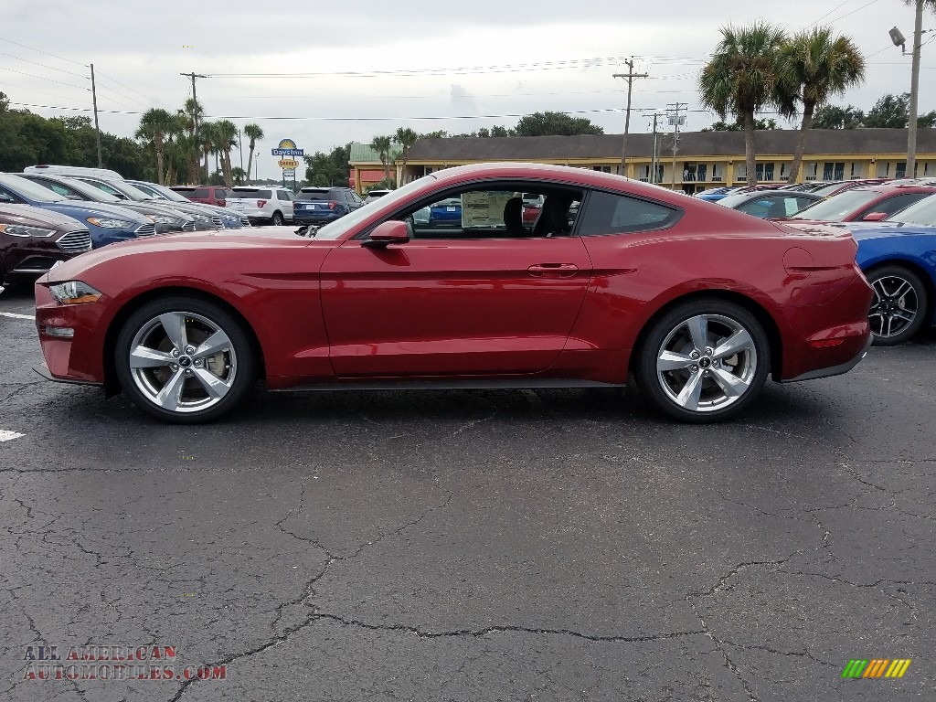 2018 Mustang EcoBoost Fastback - Ruby Red / Ebony photo #2