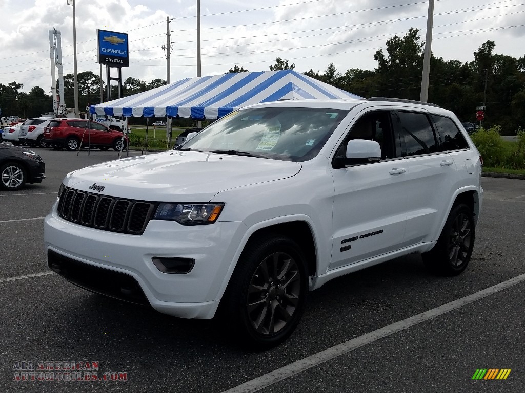 2017 Grand Cherokee Limited 75th Annivesary Edition 4x4 - Bright White / Black/Light Frost Beige photo #1