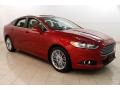 Ford Fusion SE 1.6 EcoBoost Ruby Red Metallic photo #1