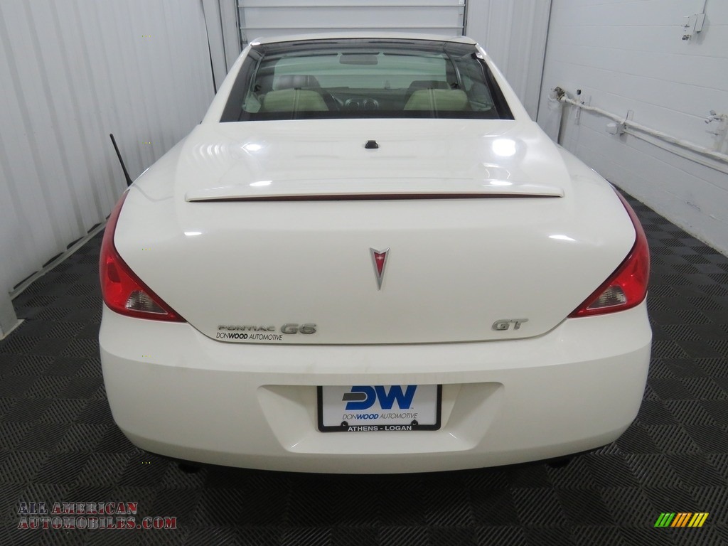 2007 G6 GT Convertible - Ivory White / Light Taupe photo #11
