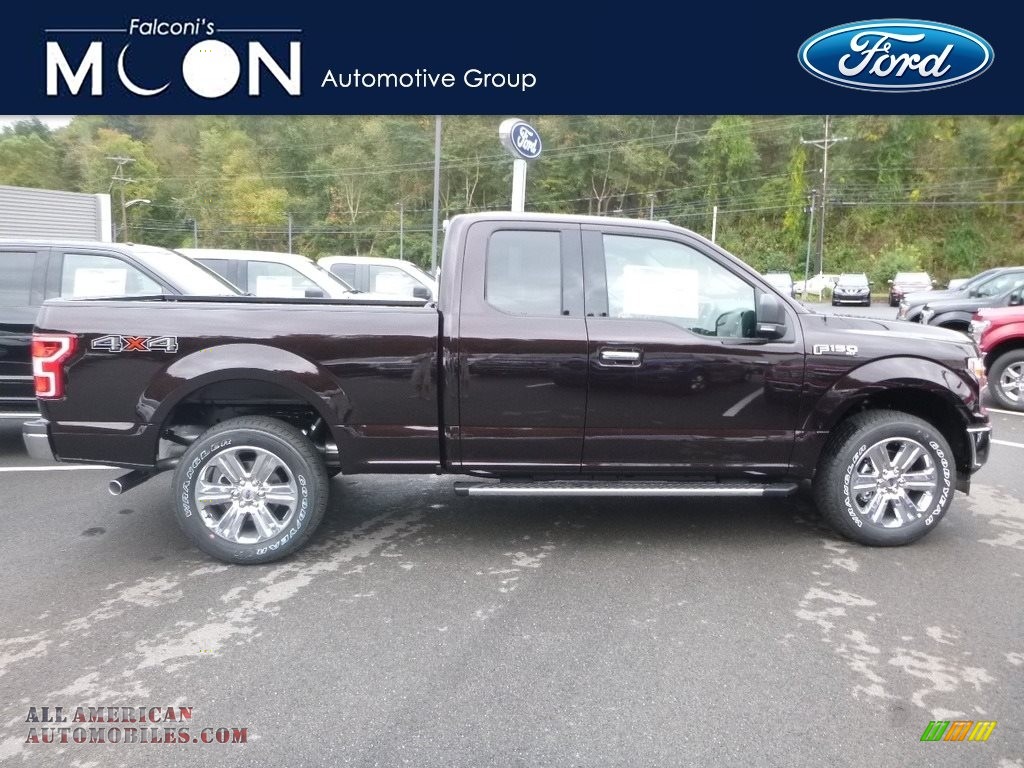 Magma Red / Earth Gray Ford F150 XLT SuperCab 4x4