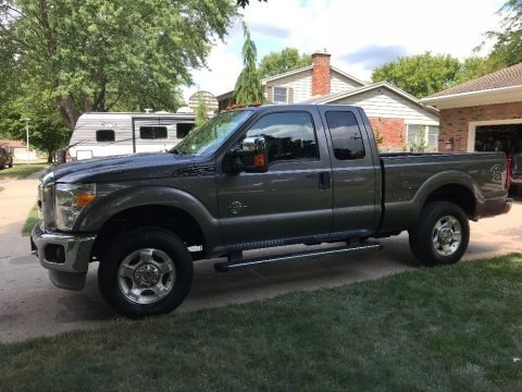 Ingot Silver Metallic 2011 Ford F250 Super Duty XLT SuperCab 4x4