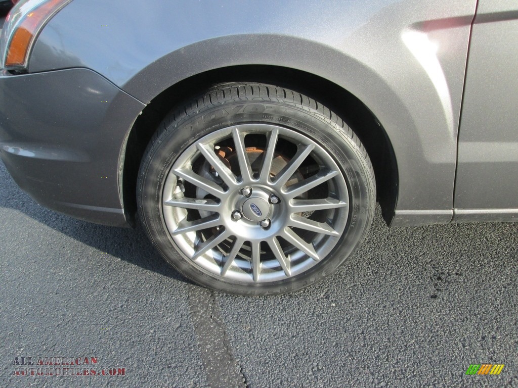 2010 Focus SES Sedan - Sterling Grey Metallic / Charcoal Black photo #21