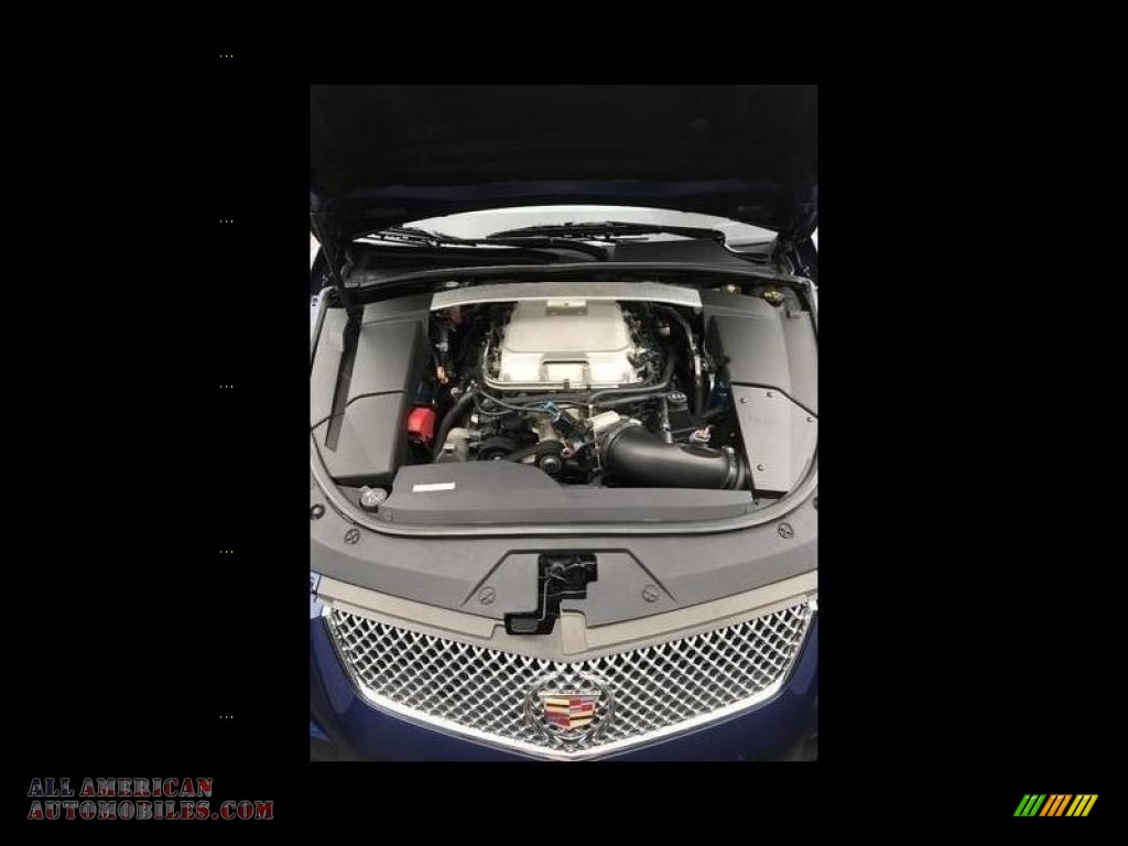 2012 CTS -V Coupe - Opulent Blue Metallic / Light Titanium/Ebony photo #3