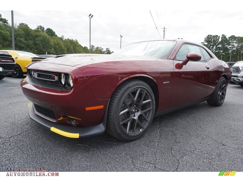 2019 Challenger R/T Plus - Octane Red Pearl / Ruby Red/Black photo #3