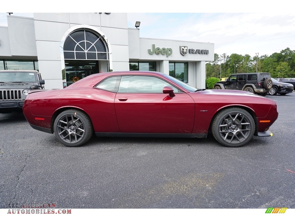 2019 Challenger R/T Plus - Octane Red Pearl / Ruby Red/Black photo #12