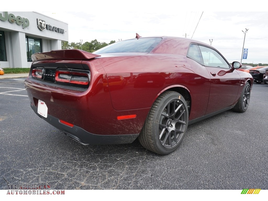 2019 Challenger R/T Plus - Octane Red Pearl / Ruby Red/Black photo #13