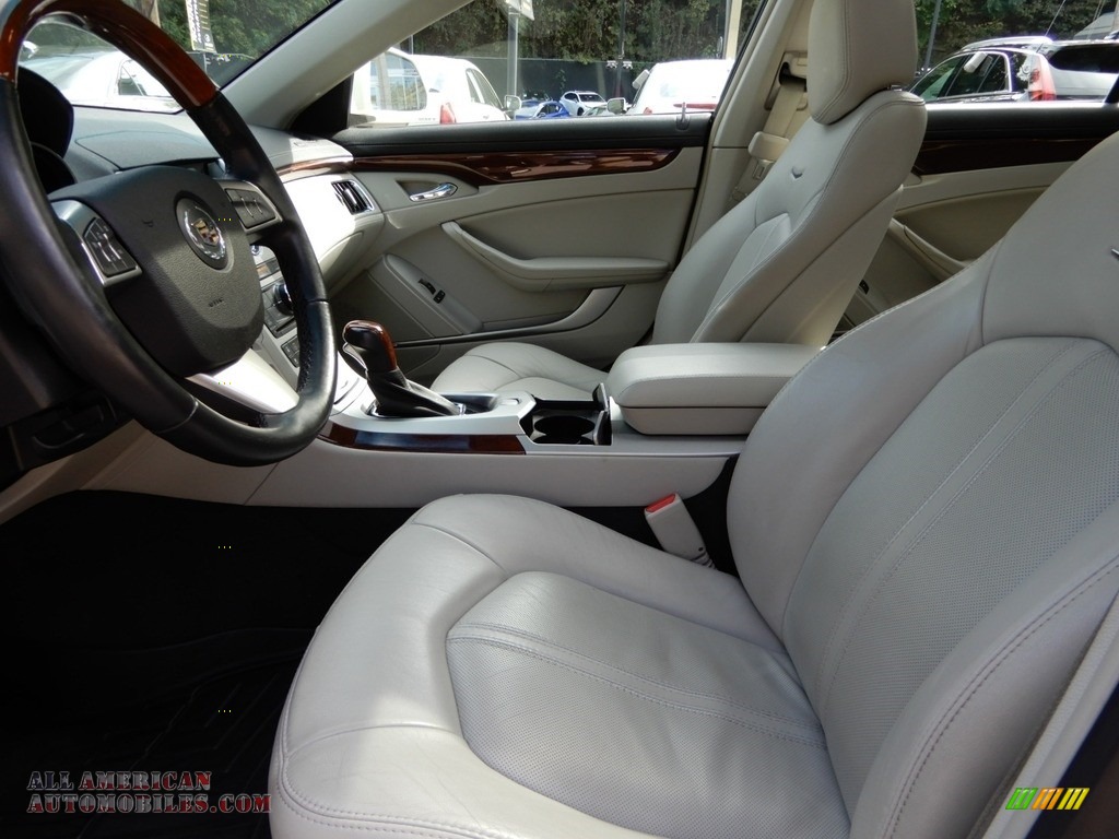 2013 CTS 4 3.0 AWD Sedan - White Diamond Tricoat / Light Titanium/Ebony photo #11