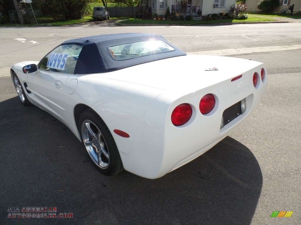 2002 Corvette Convertible - Speedway White / Torch Red photo #9