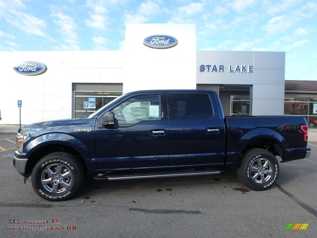 Blue Jeans / Earth Gray Ford F150 XLT SuperCrew 4x4