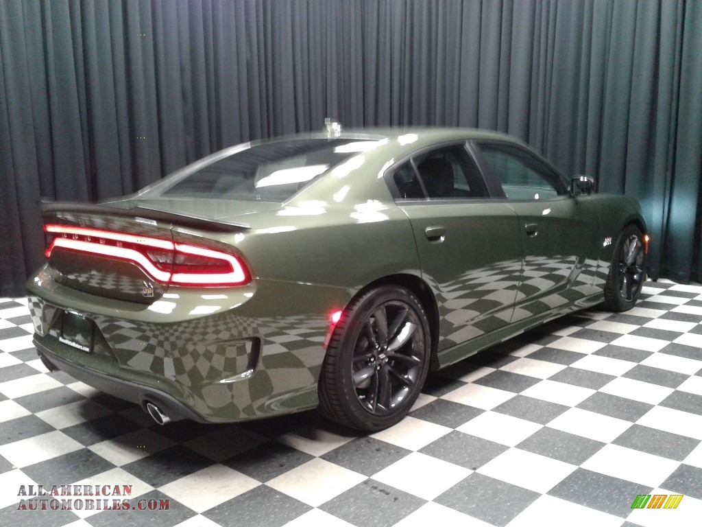 2019 Charger R/T Scat Pack - F8 Green / Black photo #6