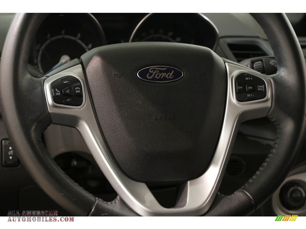 2014 Fiesta SE Hatchback - Storm Gray / Charcoal Black photo #8