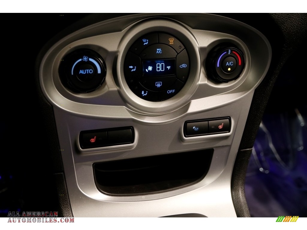 2014 Fiesta SE Hatchback - Storm Gray / Charcoal Black photo #17