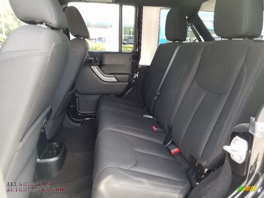2017 Wrangler Unlimited Sport 4x4 - Black / Black photo #10 2017 Wrangler Unlimited Sport 4x4 - Black / Black photo #10