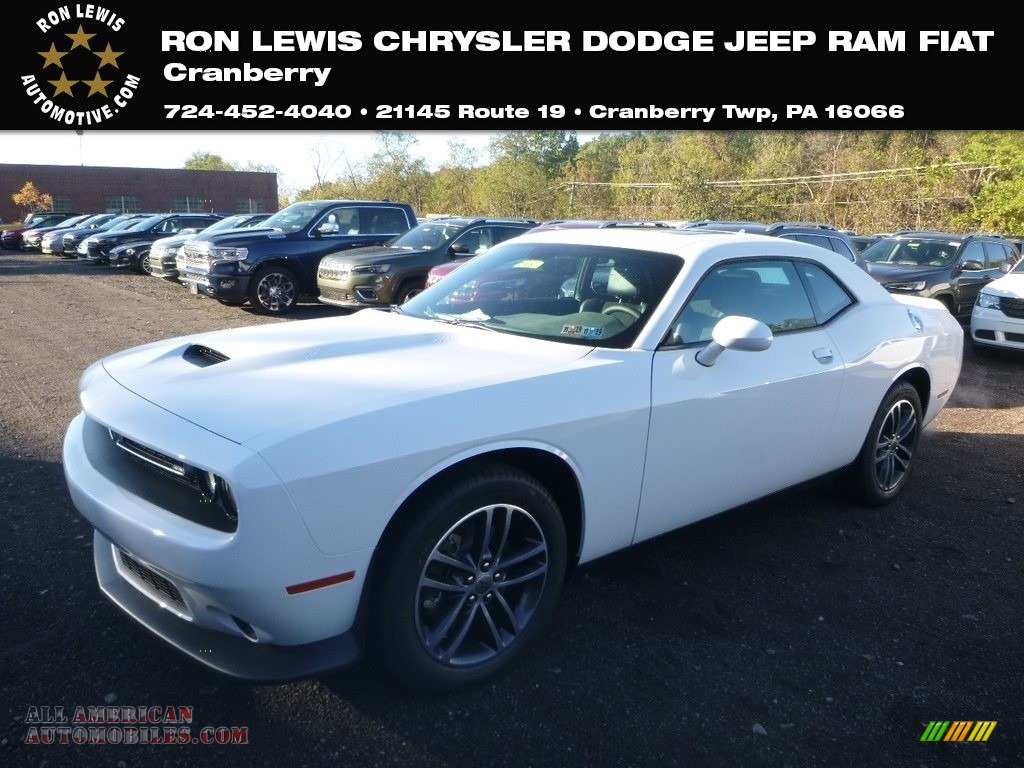 2019 Challenger GT AWD - White Knuckle / Black photo #1