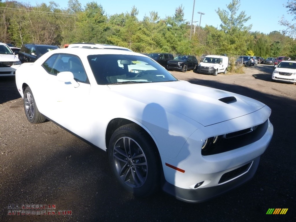 2019 Challenger GT AWD - White Knuckle / Black photo #7