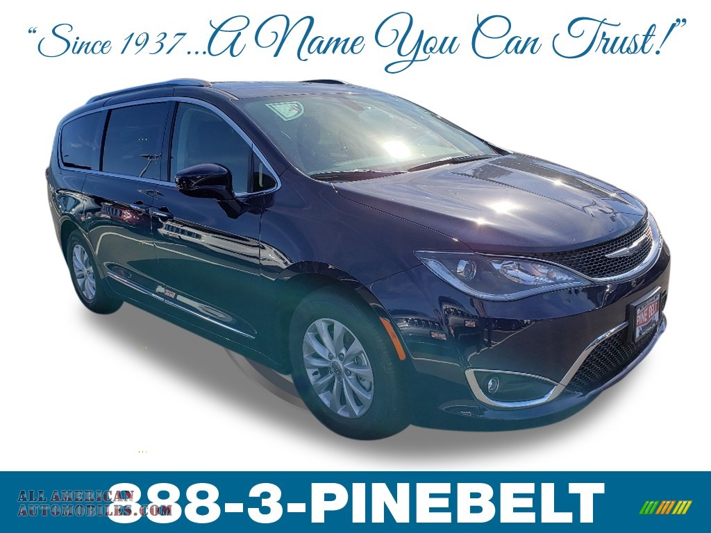 2019 Pacifica Touring L - Jazz Blue Pearl / Black/Alloy photo #1