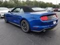 Ford Mustang EcoBoost Convertible Lightning Blue photo #3