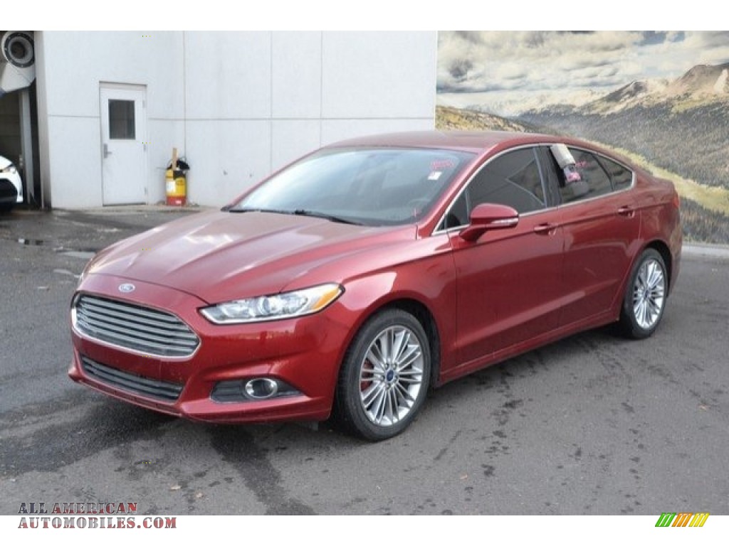 2014 Fusion SE EcoBoost - Ruby Red / Charcoal Black photo #2