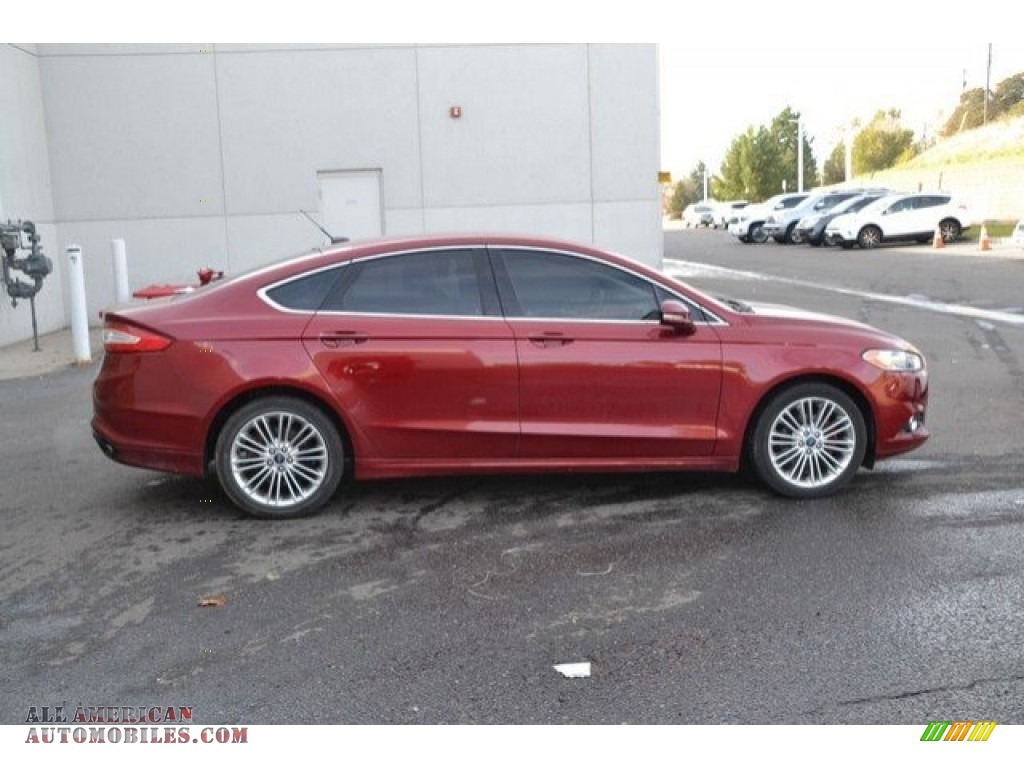 2014 Fusion SE EcoBoost - Ruby Red / Charcoal Black photo #7