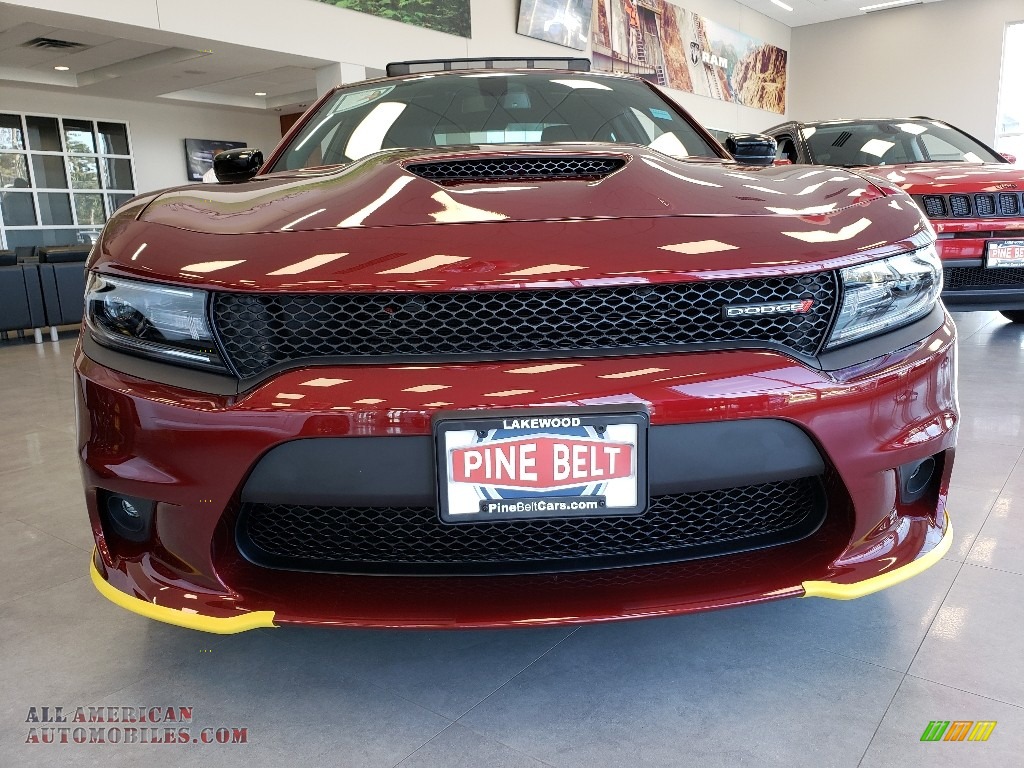 2019 Charger R/T - Octane Red Pearl / Black photo #2