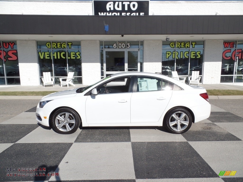 Summit White / Cocoa/Light Neutral Chevrolet Cruze Limited LT