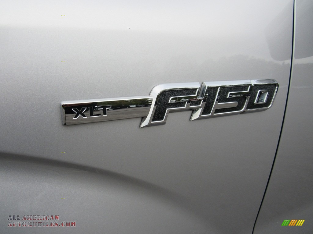 2014 F150 XLT SuperCrew - Ingot Silver / Steel Grey photo #46