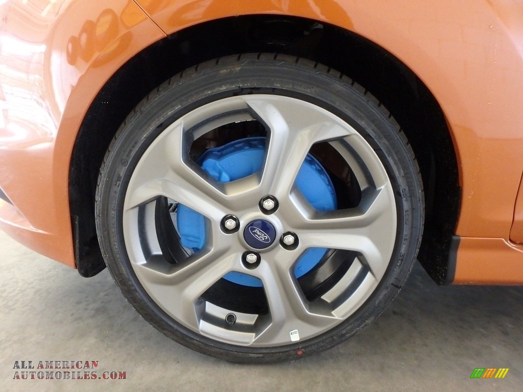 2018 Fiesta ST Hatchback - Orange Spice / Molten Orange/Charcoal Recaro photo #5
