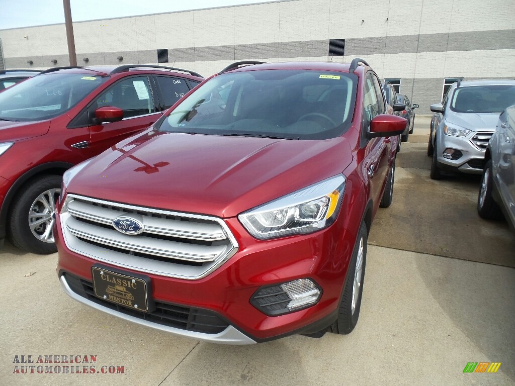 Ruby Red / Charcoal Black Ford Escape SEL