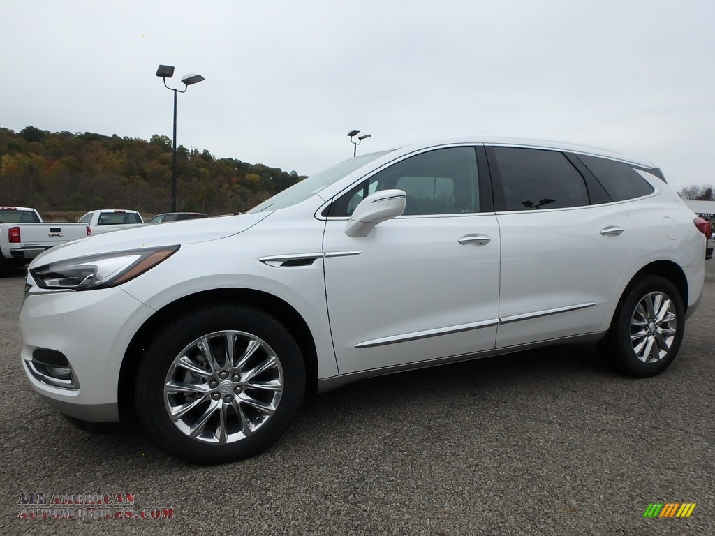 White Frost Tricoat / Dark Galvanized Buick Enclave Essence AWD