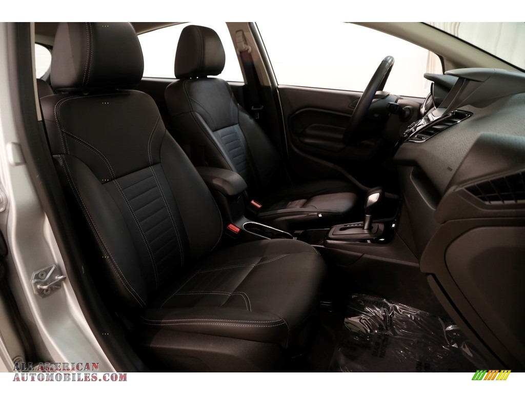 2014 Fiesta Titanium Hatchback - Ingot Silver / Charcoal Black photo #16
