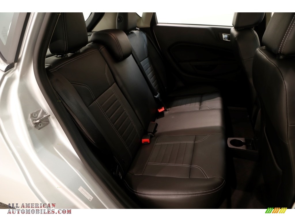 2014 Fiesta Titanium Hatchback - Ingot Silver / Charcoal Black photo #17