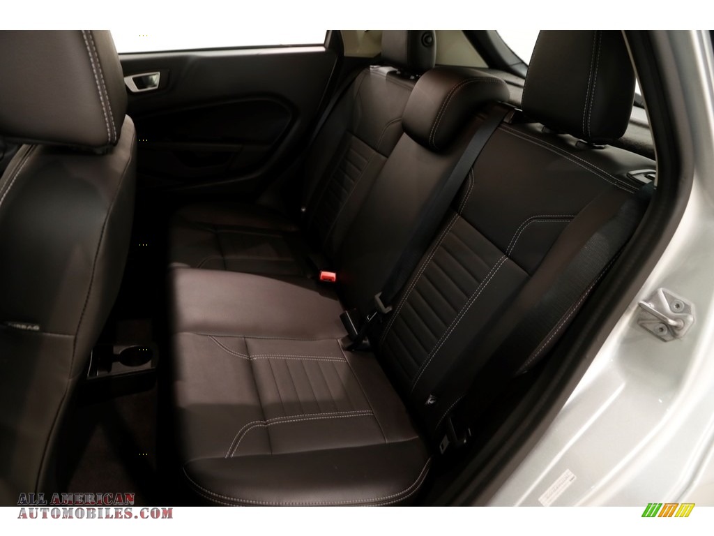 2014 Fiesta Titanium Hatchback - Ingot Silver / Charcoal Black photo #18