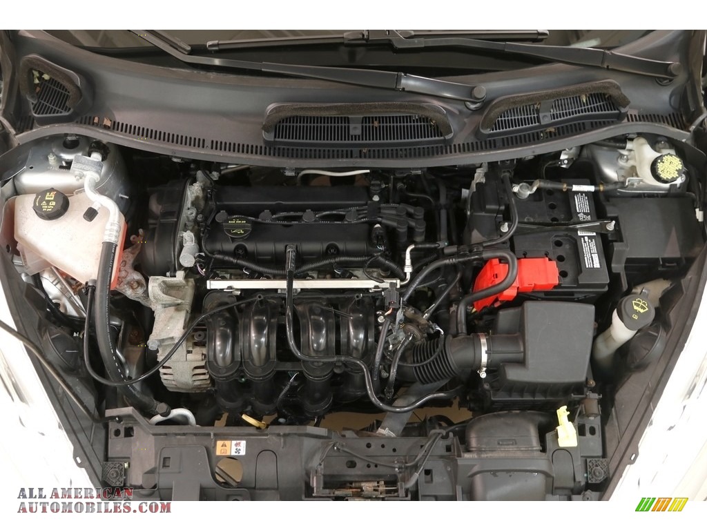 2014 Fiesta Titanium Hatchback - Ingot Silver / Charcoal Black photo #20