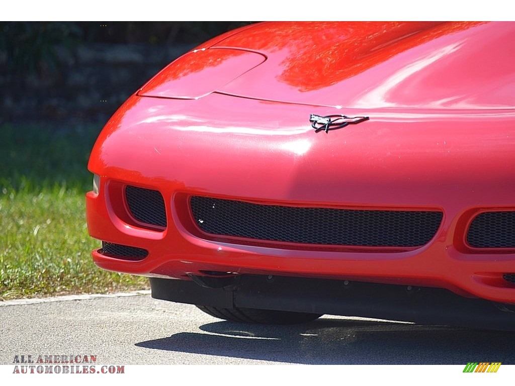 2001 Corvette Coupe - Torch Red / Light Gray photo #20