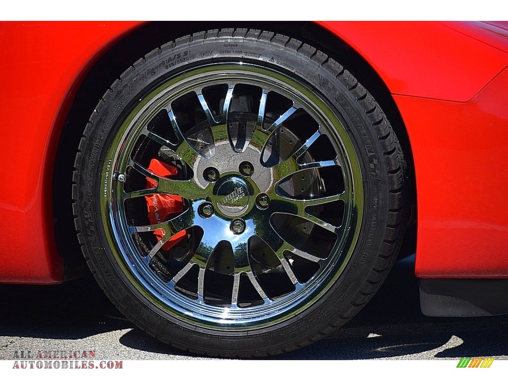 2001 Corvette Coupe - Torch Red / Light Gray photo #30