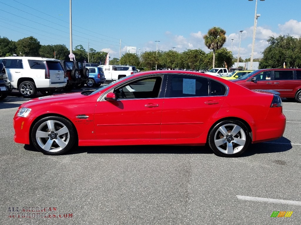 2008 G8 GT - Liquid Red / Onyx/Red photo #2
