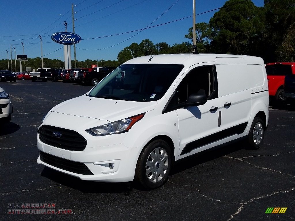 White / Ebony Ford Transit Connect XLT Van