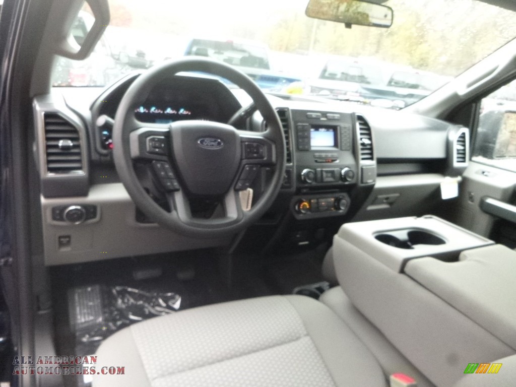2018 F150 XLT SuperCab 4x4 - Blue Jeans / Earth Gray photo #12