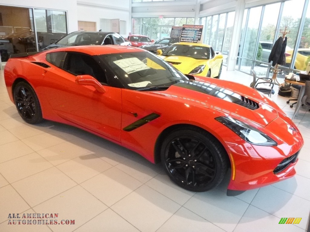 2019 Corvette Stingray Coupe - Torch Red / Black photo #9